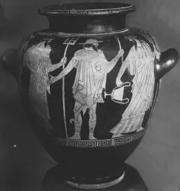 STAMNOS (ATHENIAN, RED-FIGURE)