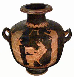 HYDRIA (ATHENIAN, RED-FIGURE)