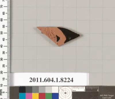 Terracotta fragment of a kylix (drinking cup)