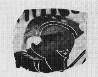 KRATER, COLUMN, FRAGMENT (ATHENIAN, BLACK-FIGURE)