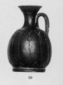 LEKYTHOS, SQUAT (CALENIAN, BLACK GLAZE)