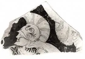 KRATER, BELL, FRAGMENT (ATHENIAN, RED-FIGURE)