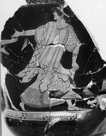 KRATER, CALYX, FRAGMENTS (ATHENIAN, RED-FIGURE)