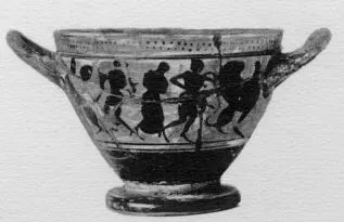SKYPHOS (ATHENIAN, BLACK-FIGURE)