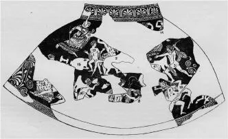 PELIKE, FRAGMENTS (ATHENIAN, RED-FIGURE)