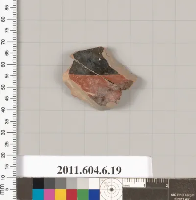 Terracotta fragment of an open shape