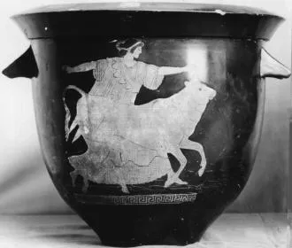KRATER, BELL (ATHENIAN, RED-FIGURE)