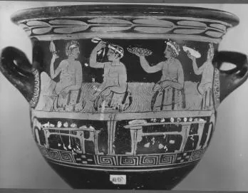 KRATER, BELL (ATHENIAN, RED-FIGURE)
