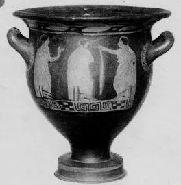 KRATER, BELL (ATHENIAN, RED-FIGURE)
