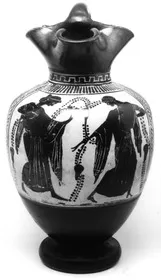 OINOCHOE (ATHENIAN, BLACK-FIGURE)