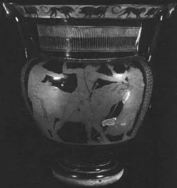 KRATER, COLUMN (ATHENIAN, RED-FIGURE)