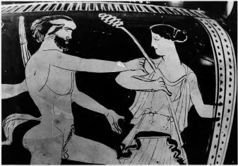 KRATER, COLUMN (ATHENIAN, RED-FIGURE)