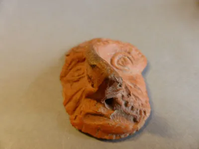 applique de vase ; fragment