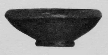 BOWL (ETRUSCAN, BLACK GLAZE)