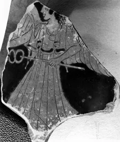 CUP, FRAGMENT (ATHENIAN, RED-FIGURE)