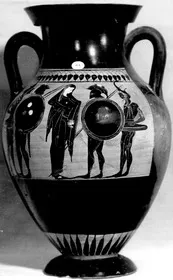 AMPHORA, BELLY (ATHENIAN, BLACK-FIGURE)