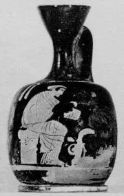LEKYTHOS, SQUAT (ATHENIAN, RED-FIGURE)