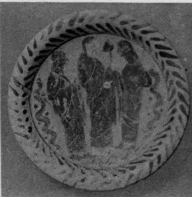 PLATE (ATHENIAN, BLACK-FIGURE)