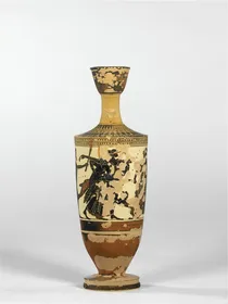 LEKYTHOS (ATHENIAN, BLACK-FIGURE)