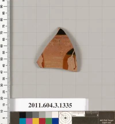 Terracotta fragment of a skyphos (deep drinking cup)