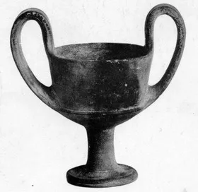 KANTHAROS (BOEOTIAN, BLACK GLAZE)