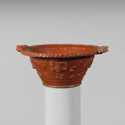 Terracotta cup