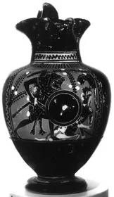 OINOCHOE (ATHENIAN, BLACK-FIGURE)