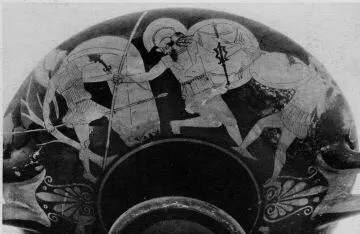 CUP B (ATHENIAN, RED-FIGURE)