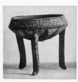 TRIPOD VASE (ITALO-GEOMETRIC)
