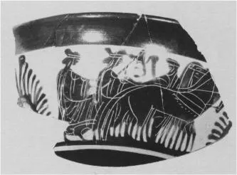 SKYPHOS (ATHENIAN, BLACK-FIGURE)