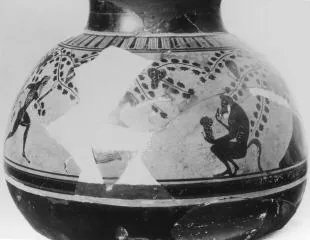 PSYKTER, FRAGMENTS (ATHENIAN, BLACK-FIGURE)