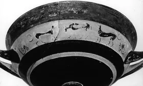 CUP, LITTLE MASTER BAND (ATHENIAN, BLACK-FIGURE)
