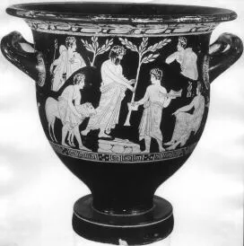 KRATER, BELL (ATHENIAN, RED-FIGURE)