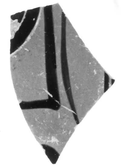 Attic Black-Figure Eye Cup Fragment