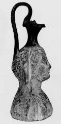 FIGURE VASE, OINOCHOE (SOUTH ITALIAN, APULIAN)