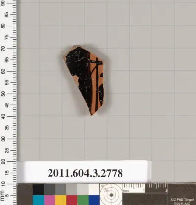 Terracotta fragment of an olpe (jug)