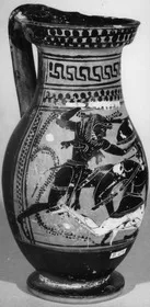 OLPE (ATHENIAN, BLACK-FIGURE)