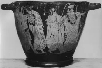 SKYPHOS (ATHENIAN, RED-FIGURE)