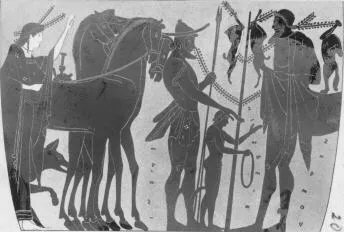 HYDRIA (ATHENIAN, BLACK-FIGURE)