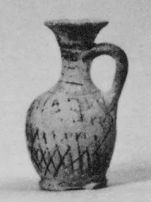 LEKYTHOS, SQUAT (ATHENIAN, BLACK PATTERN)