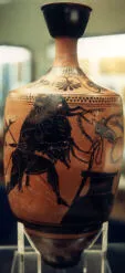 LEKYTHOS (ATHENIAN, BLACK-FIGURE)