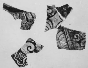 STAMNOS, FRAGMENTS (ETRUSCAN, RED-FIGURE)