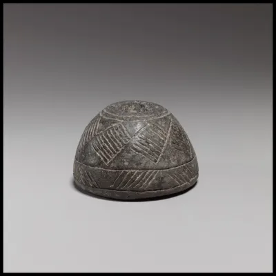 Terracotta spindle whorl