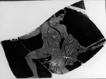 CUP, FRAGMENT (ATHENIAN, RED-FIGURE)