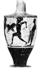 LEKYTHOS (ATHENIAN, BLACK-FIGURE)