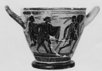 SKYPHOS (ATHENIAN, BLACK-FIGURE)