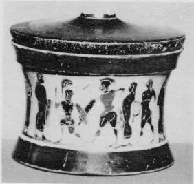 PYXIS (ATHENIAN, BLACK-FIGURE)