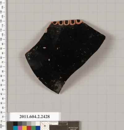 Terracotta fragment of an amphora (jar)?