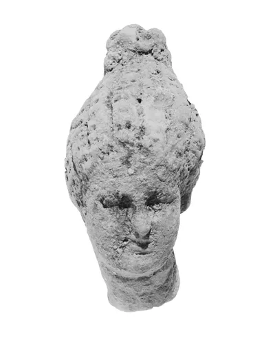 Head with Melon Coiffure