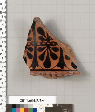 Terracotta fragment of a neck-amphora (jar)